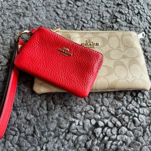 Coach Wristlet Duo